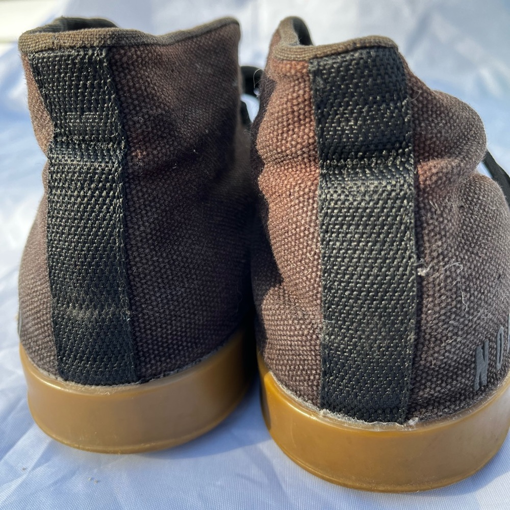 NoBull Black Mid Trainers Sneakers sz 8 - Picture 12 of 14